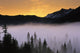 Morning Fog @ Sunrise Along Snow River Kp Alaska Summer Chugach Nf Wall Mural