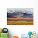 Scenic View Of The Alaska Range Wall Mural
