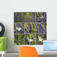 Butterflies Flamed Illustration Wall Mural