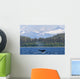 Humpback Whale Diving In Seymour Canal With Sum Dum Mountain Wall Mural