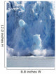 Dawes Glacier Calving In Endicott Arm Wall Mural