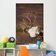 Bull Caribou On Autumn Tundra In Denali National Park, Interior Alaska Wall Mural