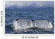 Humpback Whale Fluking With Water Cascading Wall Mural