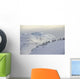 Snowboarders And Skiers Enjoy The Freshly Snow Wall Mural
