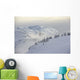 Snowboarders And Skiers Enjoy The Freshly Snow Wall Mural