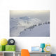 Snowboarders And Skiers Enjoy The Freshly Snow Wall Mural
