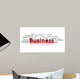 Business Words Wall Decal