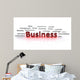 Business Words Wall Decal