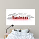 Business Words Wall Decal