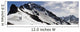 A Backcountry Snowboarder And Skier Hike Wall Mural