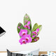 Beautiful Purple Orchids Wall Decal