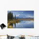 The North Face And Peak Of Mt Mckinley Is Reflected Wall Mural