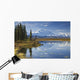 The North Face And Peak Of Mt Mckinley Is Reflected Wall Mural