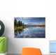 The North Face And Peak Of Mt Mckinley Is Reflected Wall Mural