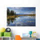 The North Face And Peak Of Mt Mckinley Is Reflected Wall Mural