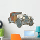 Vintage Avto Engraved Style Wall Decal