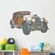 Vintage Avto Engraved Style Wall Decal