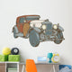 Vintage Avto Engraved Style Wall Decal