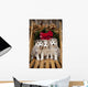 Siberian Husky Puppies Wall Mural