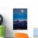 Anchorage Skyline At Sunset With The Cook Inlet In The Background Wall Mural