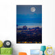 Anchorage Skyline At Sunset With The Cook Inlet In The Background Wall Mural