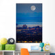 Anchorage Skyline At Sunset With The Cook Inlet In The Background Wall Mural