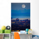 Anchorage Skyline At Sunset With The Cook Inlet In The Background Wall Mural