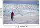Woman Fat Tire Mountain Biking On The Knik Glacier Wall Mural