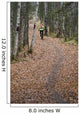 Woman Mountain Biking Wall Mural