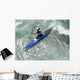 A Canoeing Seen From Above Wall Mural