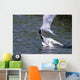 Arctic Terns Displaying Mating Behavior At Potter Marsh During Spring Wall Mural