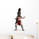 Spartan Warrior Cartoon Wall Decal