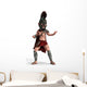Spartan Warrior Cartoon Wall Decal