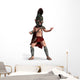 Spartan Warrior Cartoon Wall Decal