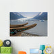 Modern Replicas Of Two Tlingit War Canoes Wall Mural