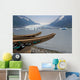 Modern Replicas Of Two Tlingit War Canoes Wall Mural