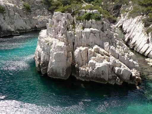 Calanque Luminy Rocks Wall Decal