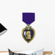 Purple Heart Medal Wall Decal