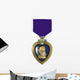 Purple Heart Medal Wall Decal