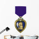 Purple Heart Medal Wall Decal