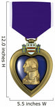Purple Heart Medal Wall Decal
