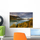 Scenic View During Autumn Of Kenai Lake Near Cooper Landing Wall Mural