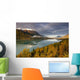 Scenic View During Autumn Of Kenai Lake Near Cooper Landing Wall Mural