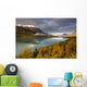 Scenic View During Autumn Of Kenai Lake Near Cooper Landing Wall Mural