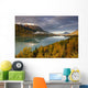 Scenic View During Autumn Of Kenai Lake Near Cooper Landing Wall Mural