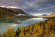 Scenic View During Autumn Of Kenai Lake Near Cooper Landing Wall Mural