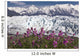 Scenic View Of Matanuska Glacier Wall Mural