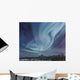 Composite Northern Lights Over The Talkeetna Mountains Wall Mural
