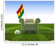Ghana soccer fun Wall Mural