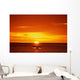 Humpback Whale Tail @ Sunset Se Composite Wall Mural